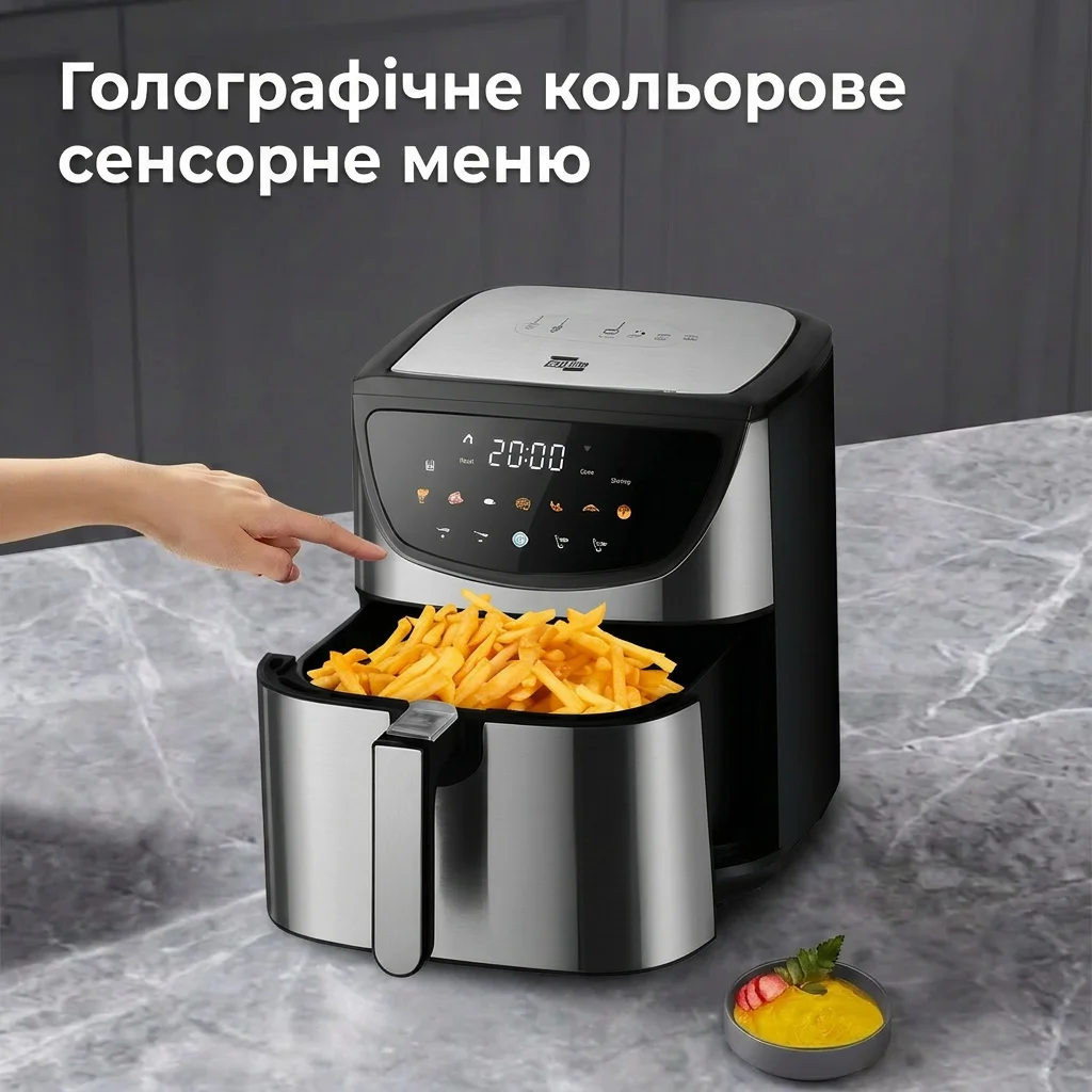 Голографічне кольорове сенсорне меню